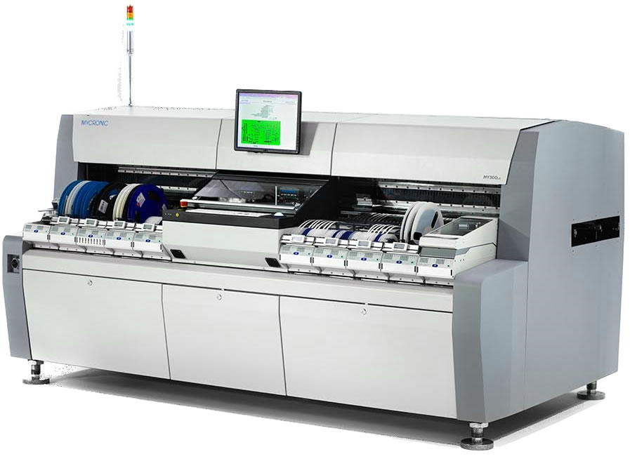 Mycronic MY300 placement equipment featured on Micron’s SMT capabilities page