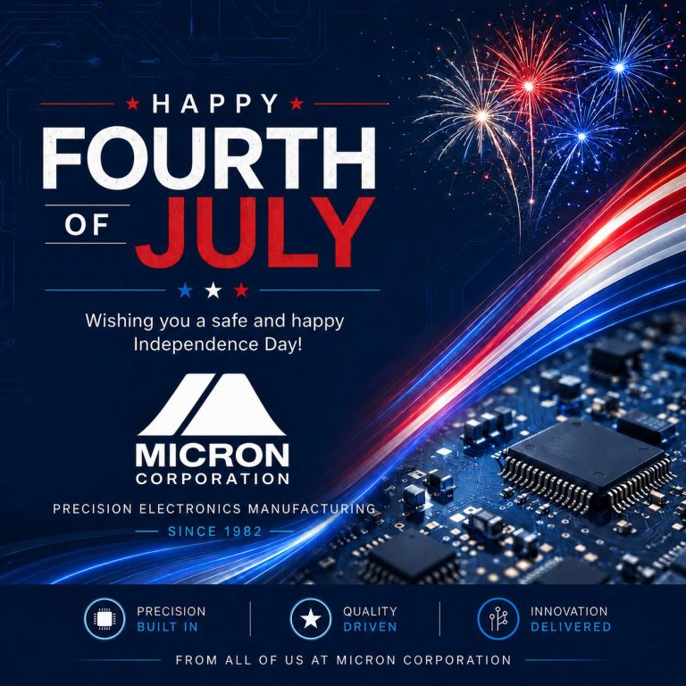 Micron Corporation celebrates America’s 250th anniversary on the Fourth of July.